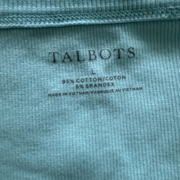 Talbots Ribbed Knit Tank Top - Picture 2 of 3